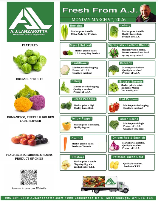 Fresh From A.J. - 03/09/26